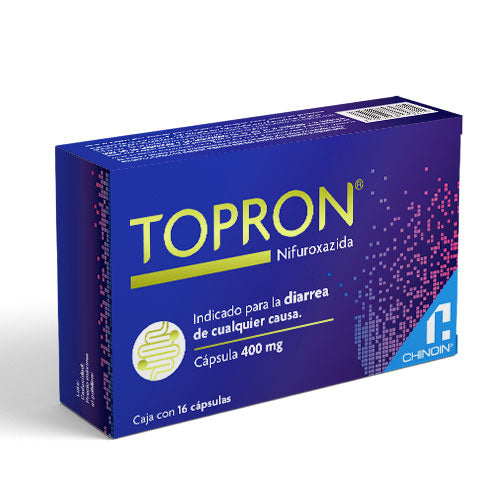 Topron 400 Mg Con 16 Cápsulas